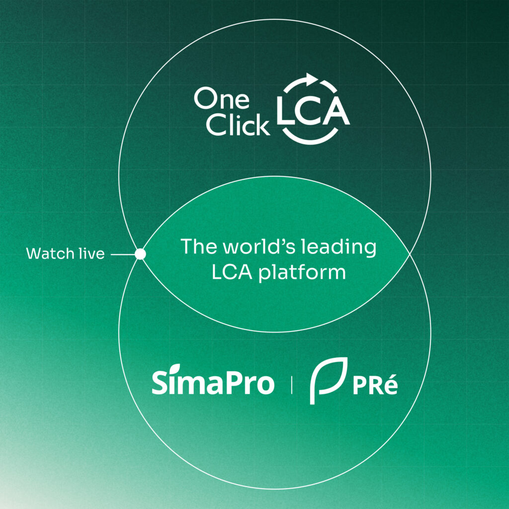 SimaPro Joins the One Click LCA Family