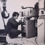 Mark Goedkoop working on the first version of SimaPro