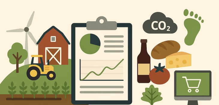 LCA database for food production and consumption