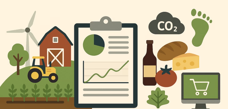 Ökobilanz Datenbank für Nahrungsmittel Produktion und Konsum