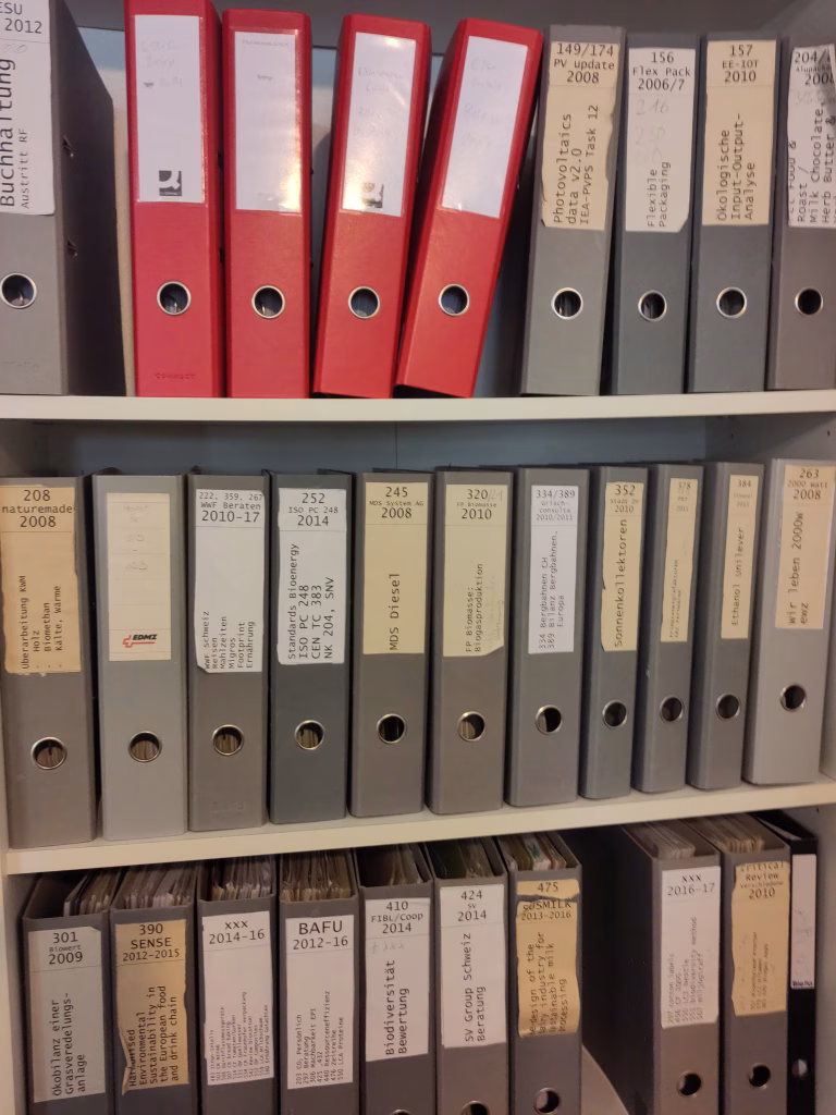 ESU-services conducted and documented several hundred LCA projects