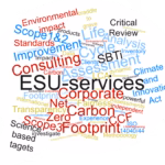 Corporate carbon footprint to net zero with ESU-services